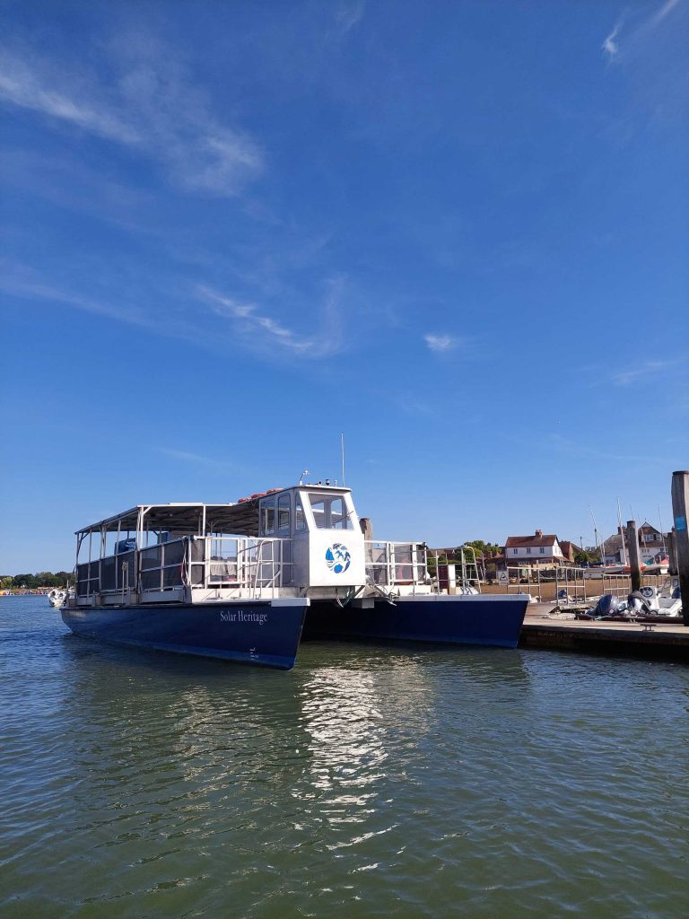 Chichester harbour boat - Solar Heritage